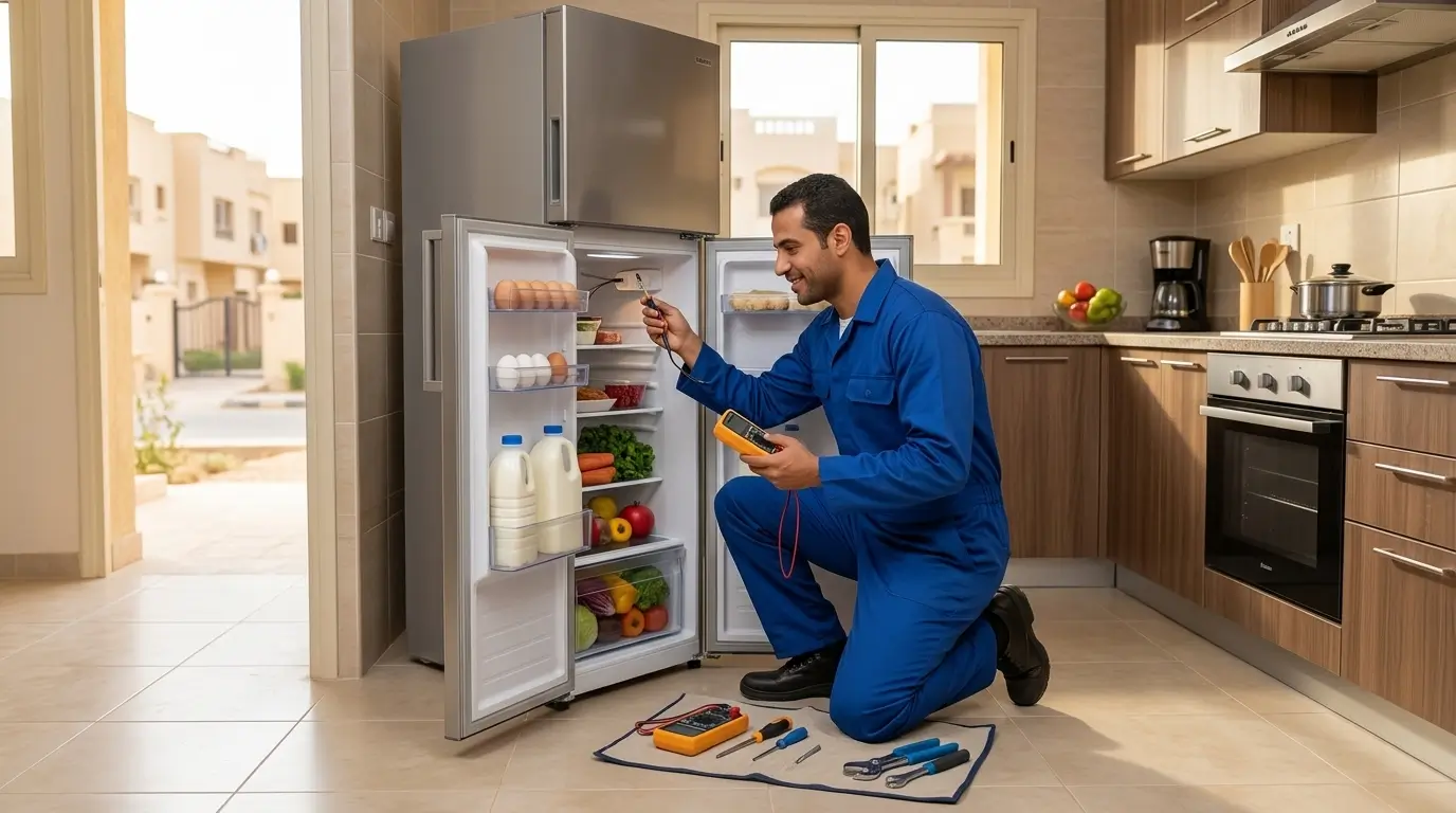 تقنية NeoFrost Dual Cooling بيكو ولا توشيبا  داخل ثلاجة بيكو مع خضروات طازجة
