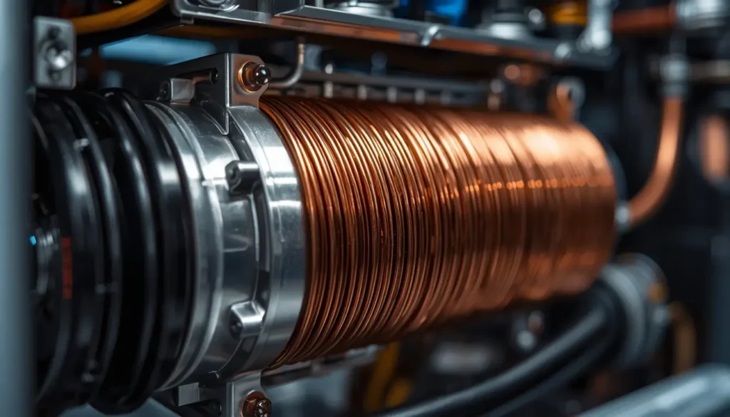 قطع غيار صيانة ثلاجات بيكو فحص موتور الثلاجة في مركز صيانة بيكو ثلاجات للتأكد من عدم وجود احتراق.