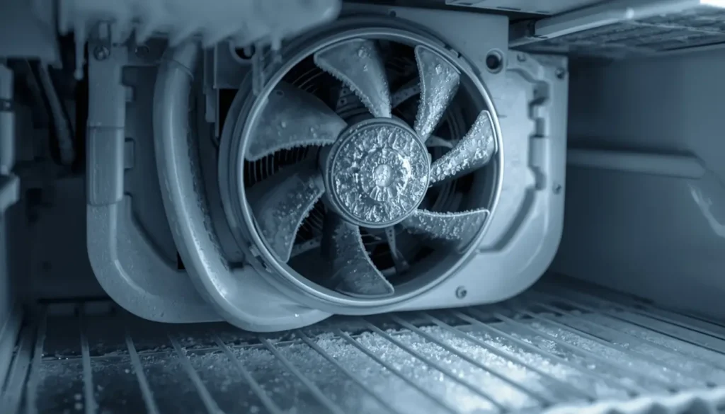 صيانة ثلاجة beko وإصلاح المروحة. مروحة الفريزر في دائرة النوفروست لثلاجة بيكو.