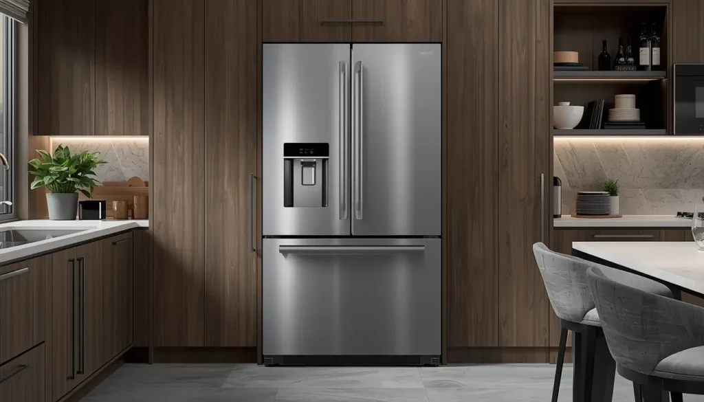  صيانة ثلاجة بيكو بابين وضبط نظام التبريد المزدوج لضمان كفاءة الجهاز.