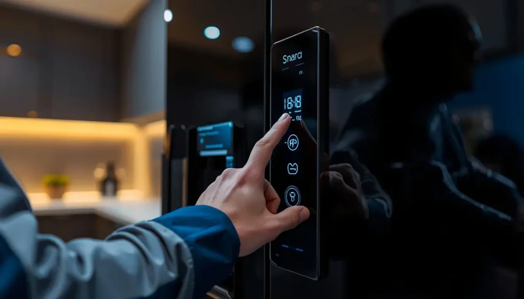 فحص شاشة ثلاجة بيكو فني صيانة ثلاجة بيكو يفحص الشاشة الديجيتال وأعطال الكارتة