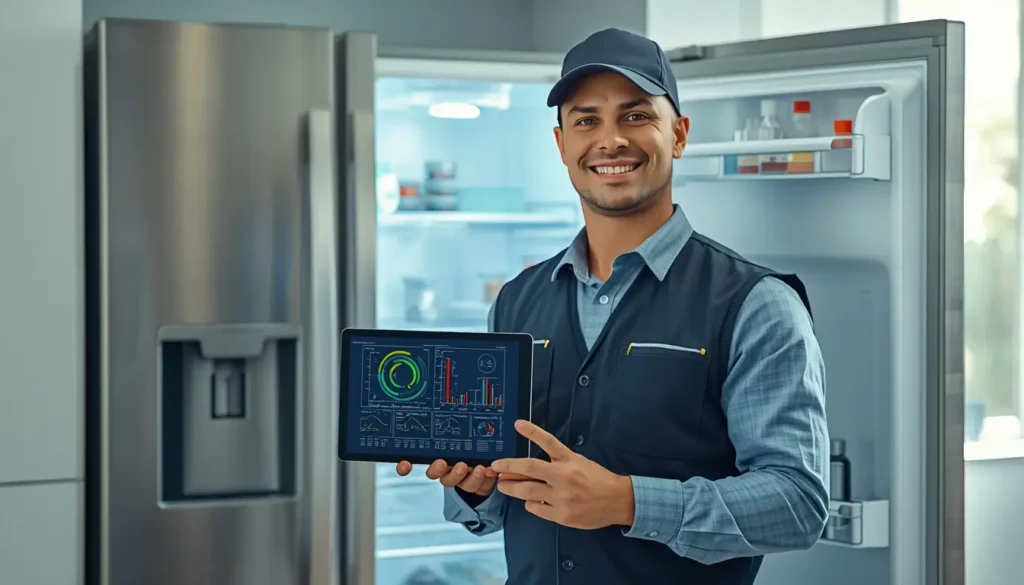 تشخيص أعطال بيكو بالكمبيوتر استخدام أحدث الوسائل في مركز صيانة ثلاجة بيكو في حدائق الأهرام لتحديد العطل