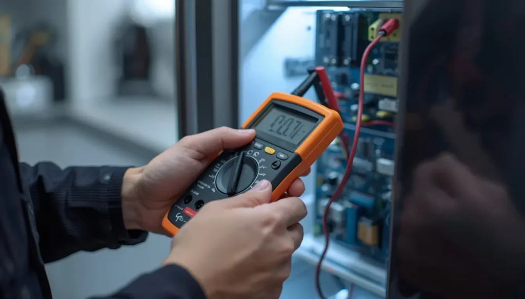 صيانة كارتة ثلاجة بيكو فحص الدائرة الإلكترونية في مركز صيانة ثلاجة بيكو المعتمد